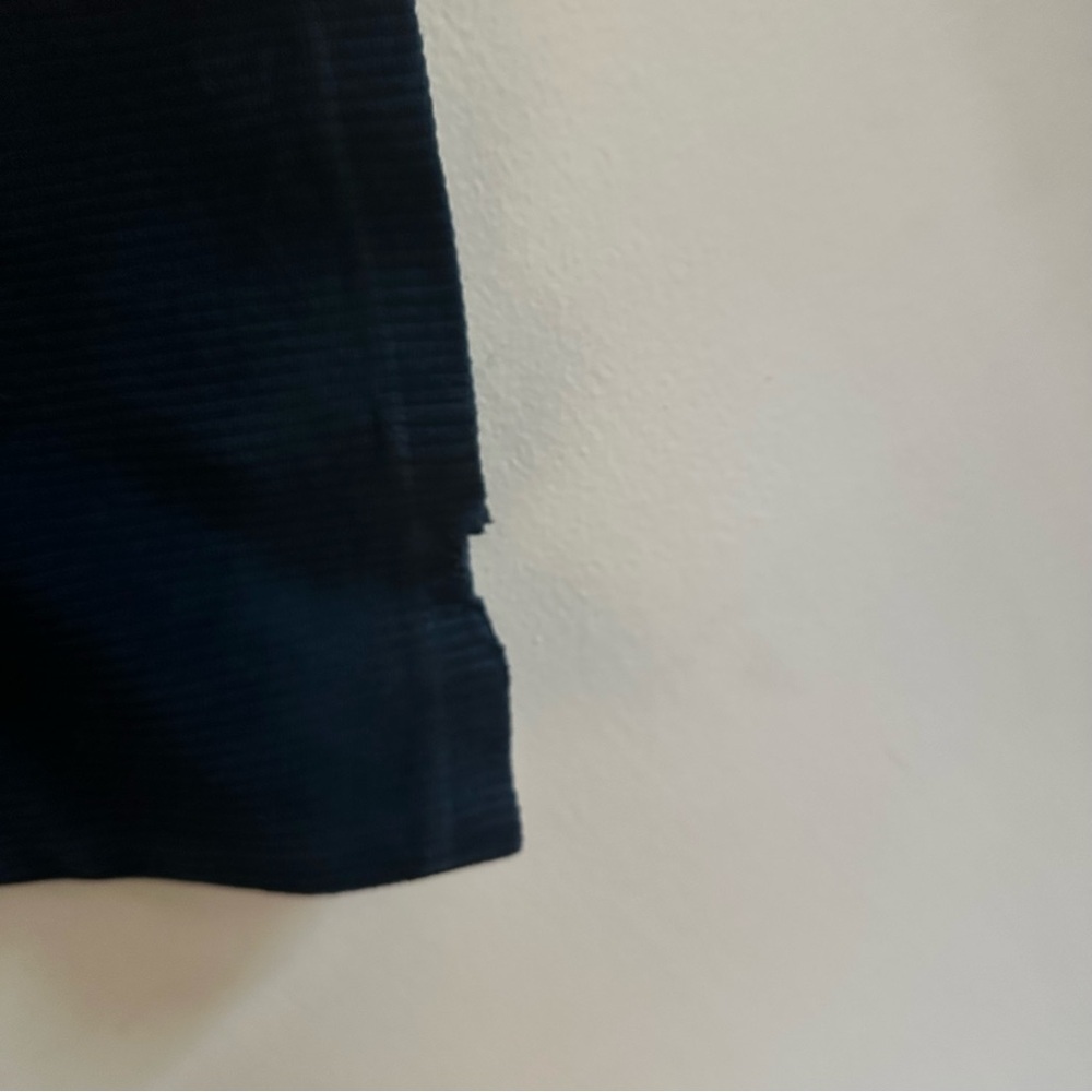 Goddess Navy Ribbed Pants size 4-6 - Picture 6 of 10